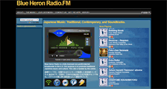 Desktop Screenshot of blueheronradio.com